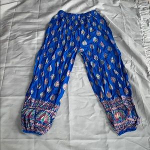 New Bohemian Pants - Blue / Peacock